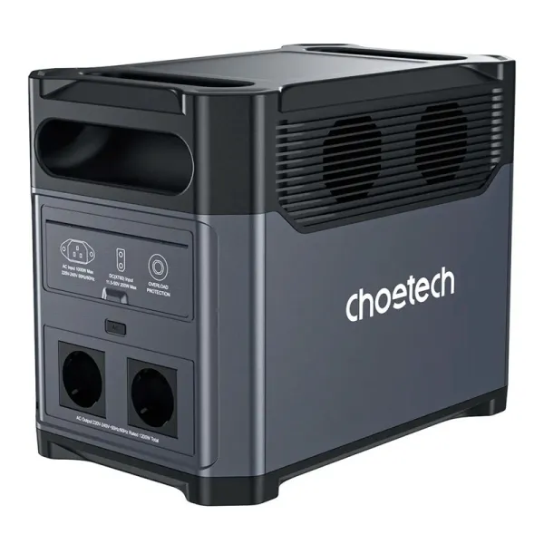 Станция зарядная 1200W с функцией ИБП Choetech (BS061-BQB) - Фото 8