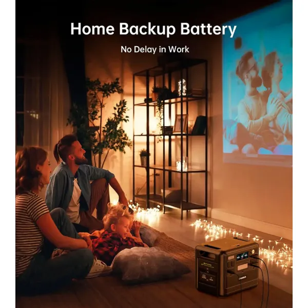 Станция зарядная 2400W с функцией ИБП Choetech (BS008-BQB) - Фото 10