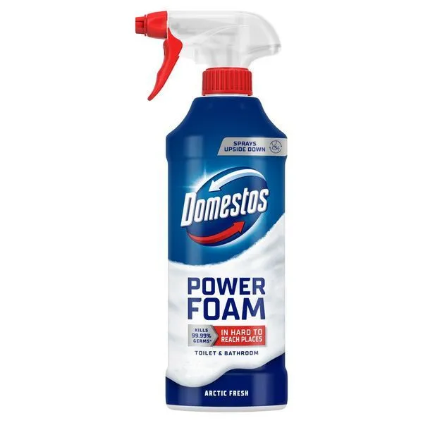 Спрей-пена для чистки унитазов и ванн, 435 мл Арктическая свежесть Domestos (dm.96400)