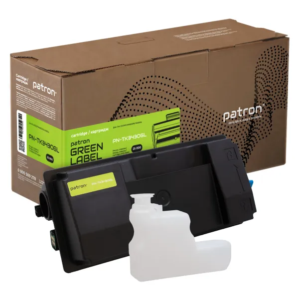 Тонер-картридж совместимый Kyocera Mita TK-3430 Green Label Patron (PN-TK3430GL)