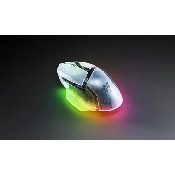 Миша USB-A/WL/BT RGB, Basilisk V3 Pro 35K, Phantom White Ed. Razer (RZ01-05240400-R3G1) - Фото 4