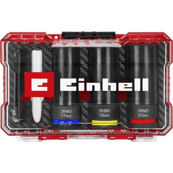 Набор ударных торцевых головок Einhell (109273) - Фото 5