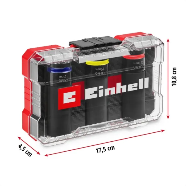 Набор ударных торцевых головок Einhell (109263) - Фото 4
