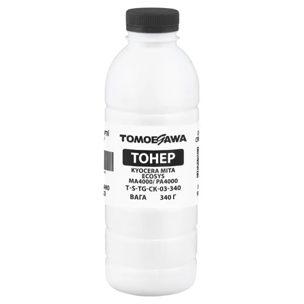 Тонер Kyocera Mita Ecosys MA4000/PA4000 флакон, 340 г Tomoegawa (TSM-CK-03-340) - Фото 2