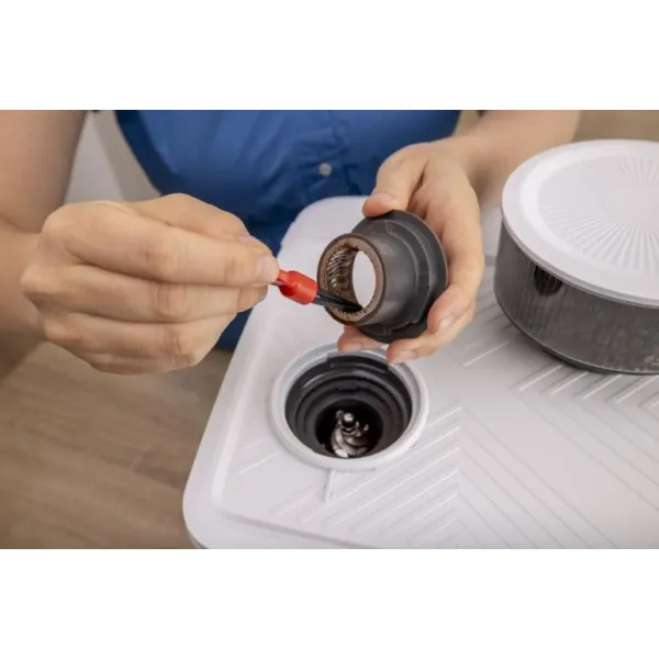 Кофеварка рожковая 2.5л белый Gorenje (GSACM20W) - Фото 14