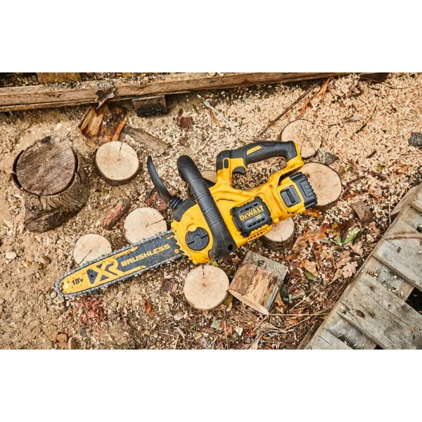 Пила ланцюгова акумуляторна 18В DeWalt (DCM565N) - Фото 7