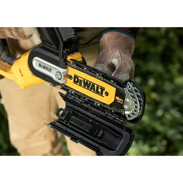 Пила цепная аккумуляторная 18В DeWalt (DCMPS520N) - Фото 9
