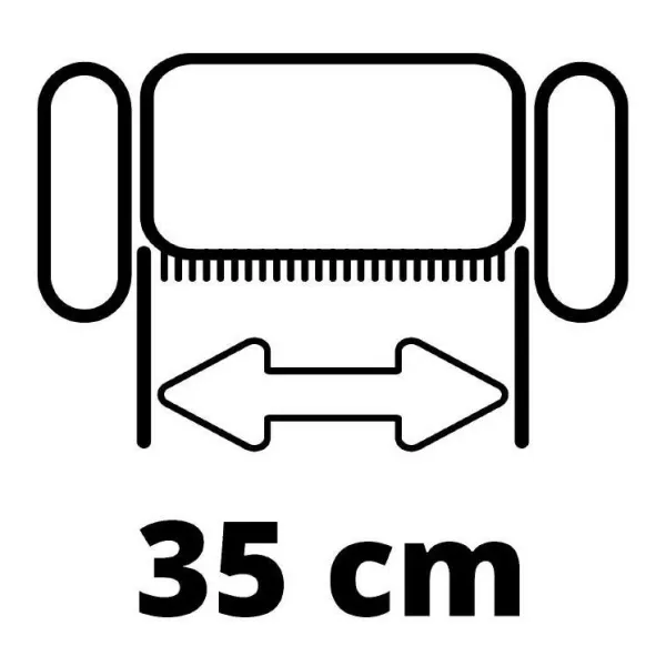 Аэратор-скарификатор аккумуляторный 36В Einhell (3420685) - Фото 17