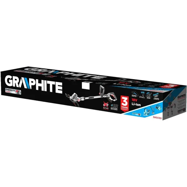 Триммер садовый аккумуляторный 18В GRAPHITE (58G030) - Фото 12