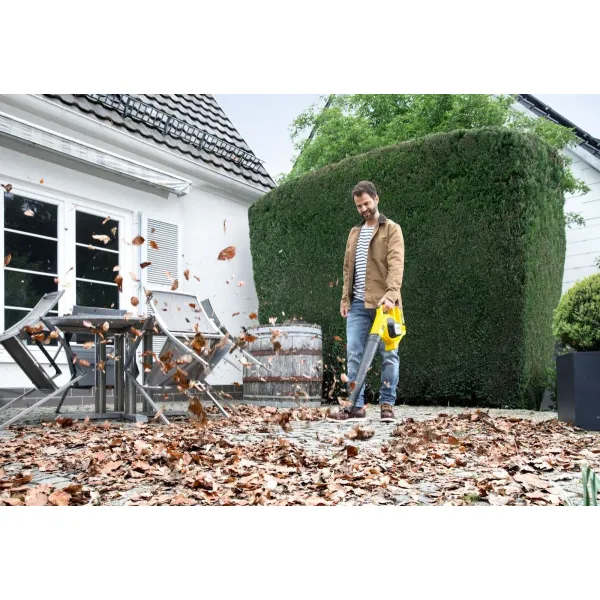 Воздуходув садовый аккумуляторный 36В Karcher (1.445-150.0) - Фото 5
