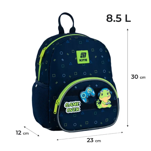 Рюкзак дитячий Kite Kids 2727 Dino Gamer (K25-2727XS-5) - Фото 1