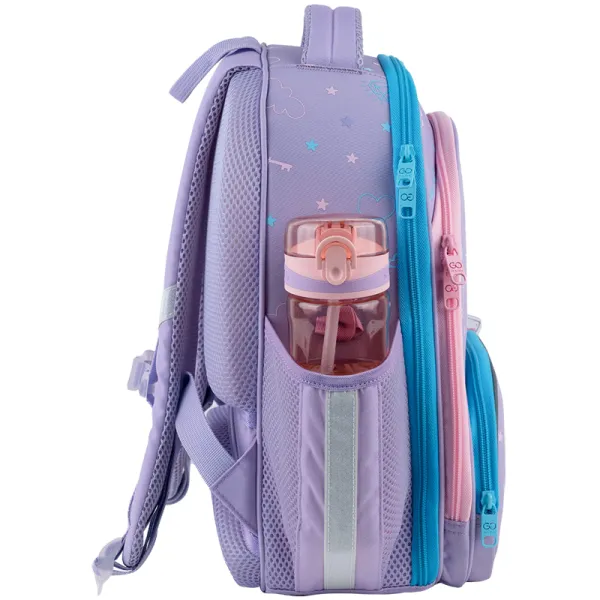 Рюкзак шкільний підлітковий GoPack Education каркасний 597M-3 Fairytale Unicorn (GO25-597M-3) - Фото 4