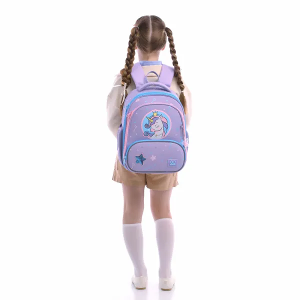 Рюкзак шкільний підлітковий GoPack Education каркасний 597M-3 Fairytale Unicorn (GO25-597M-3) - Фото 16