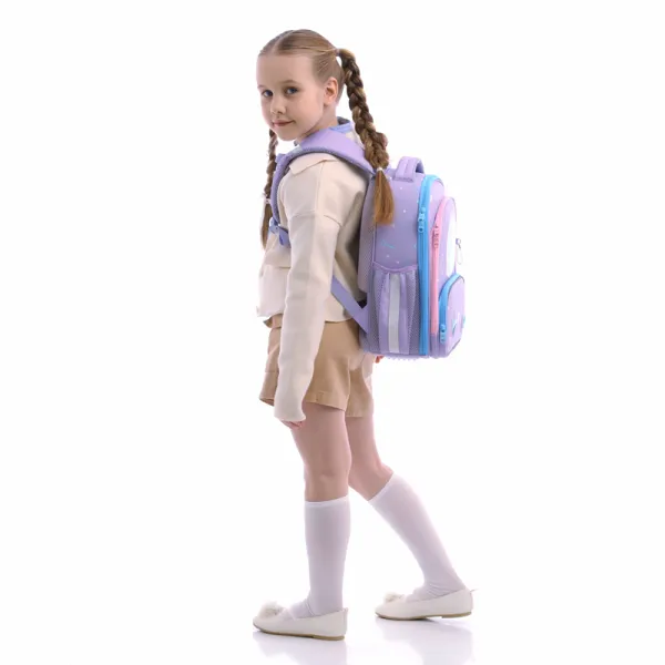 Рюкзак шкільний підлітковий GoPack Education каркасний 597M-3 Fairytale Unicorn (GO25-597M-3) - Фото 18