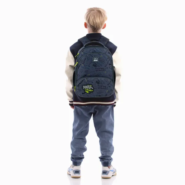 Рюкзак шкільний підлітковий GoPack Education каркасний 597M-4 Super Skater (GO25-597M-4) - Фото 14