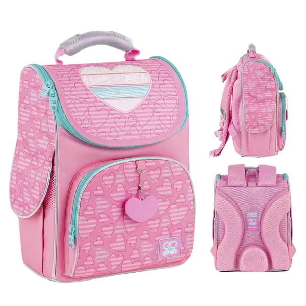 Рюкзак школьный подростковый GoPack Education каркасний 5001S-1 Pink Dreams (GO25-5001S-1) - Фото 3
