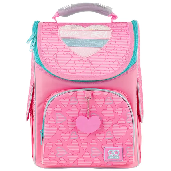 Рюкзак шкільний підлітковий GoPack Education каркасний 5001S-1 Pink Dreams (GO25-5001S-1) - Фото 2