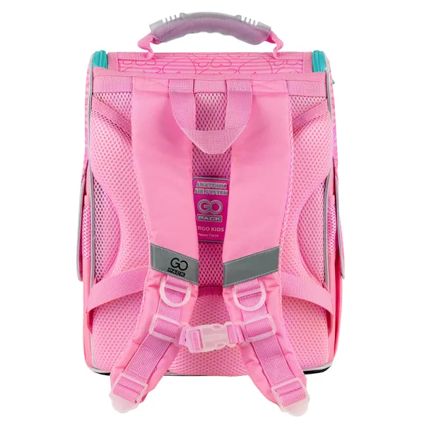 Рюкзак шкільний підлітковий GoPack Education каркасний 5001S-1 Pink Dreams (GO25-5001S-1) - Фото 5