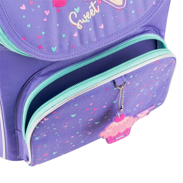 Рюкзак шкільний підлітковий GoPack Education каркасний 5001S-2 Summer Ice Cream (GO25-5001S-2) - Фото 8