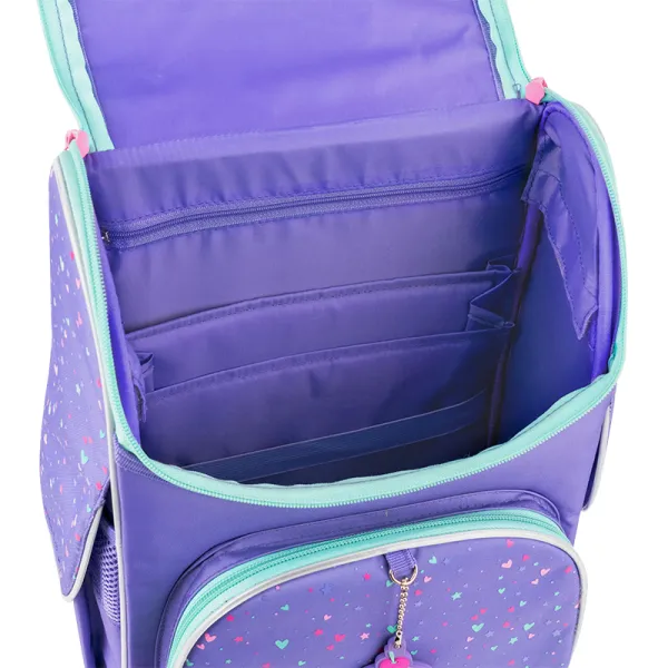 Рюкзак шкільний підлітковий GoPack Education каркасний 5001S-2 Summer Ice Cream (GO25-5001S-2) - Фото 9