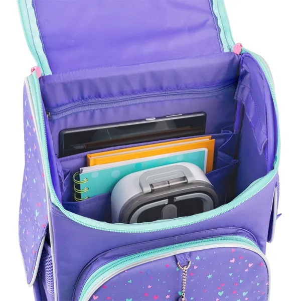 Рюкзак шкільний підлітковий GoPack Education каркасний 5001S-2 Summer Ice Cream (GO25-5001S-2) - Фото 10