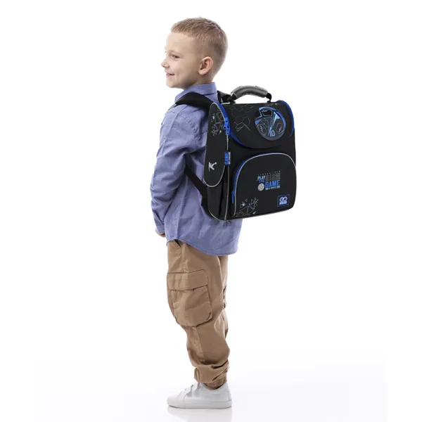 Рюкзак шкільний підлітковий GoPack Education каркасний 5001S-5 Play The Game (GO25-5001S-5) - Фото 13