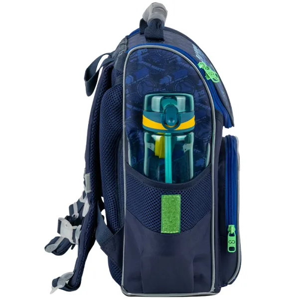 Рюкзак шкільний підлітковий GoPack Education каркасний 5001S-6 Racing (GO25-5001S-6) - Фото 4