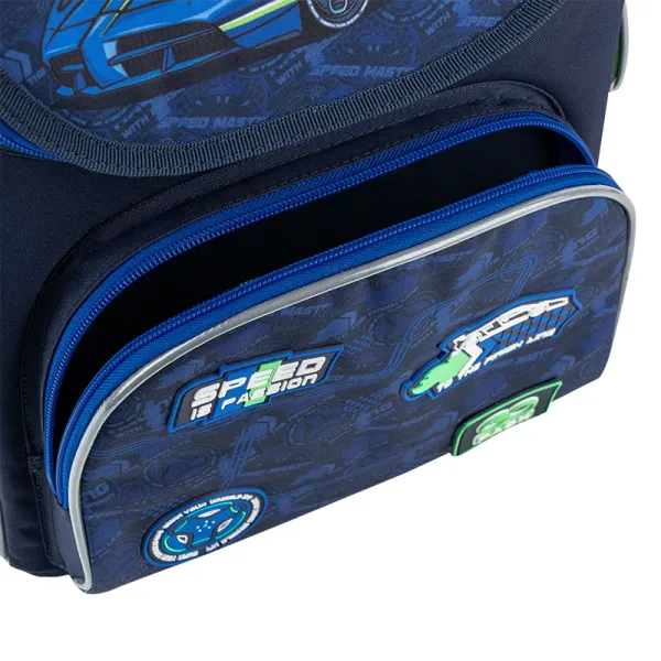 Рюкзак шкільний підлітковий GoPack Education каркасний 5001S-6 Racing (GO25-5001S-6) - Фото 8