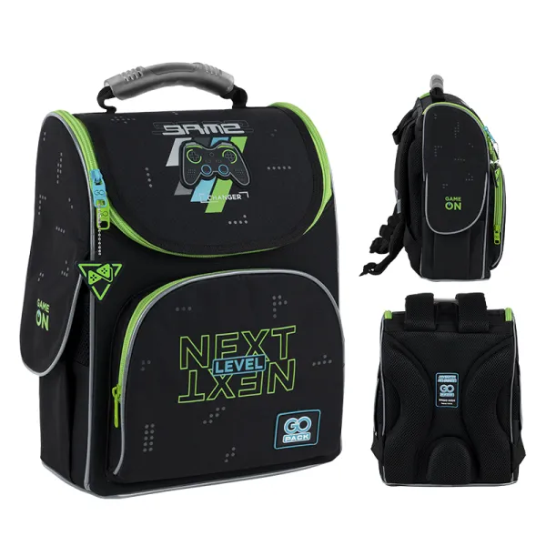 Рюкзак школьный подростковый GoPack Education каркасний 5001S-7 Next Level (GO25-5001S-7) - Фото 2