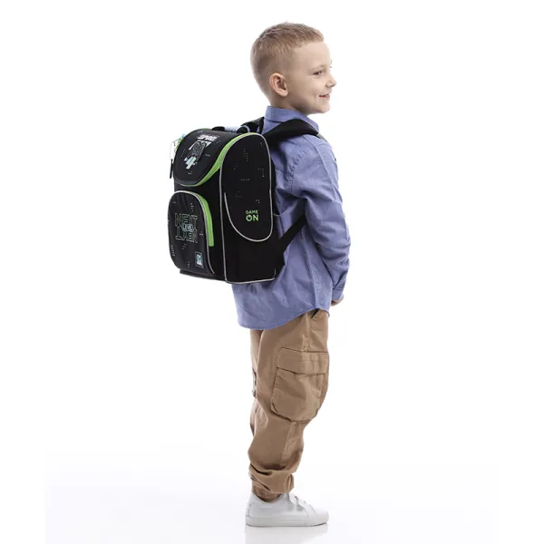 Рюкзак шкільний підлітковий GoPack Education каркасний 5001S-7 Next Level (GO25-5001S-7) - Фото 13