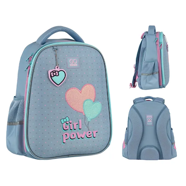 Рюкзак школьный подростковый GoPack Education полукаркасный 165M Girl Power (GO25-165M-1) - Фото 5