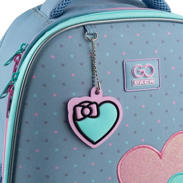 Рюкзак шкільний підлітковий GoPack Education напівкаркасний 165M Girl Power (GO25-165M-1) - Фото 13
