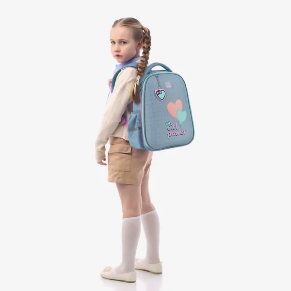 Рюкзак шкільний підлітковий GoPack Education напівкаркасний 165M Girl Power (GO25-165M-1) - Фото 14