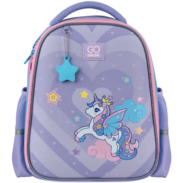 Рюкзак шкільний підлітковий GoPack Education напівкаркасний 165S Cute Pony (GO25-165S-1) - Фото 2