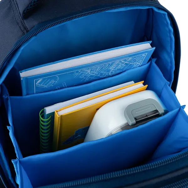 Рюкзак шкільний підлітковий GoPack Education напівкаркасний 165M Level Up (GO25-165M-7) - Фото 11