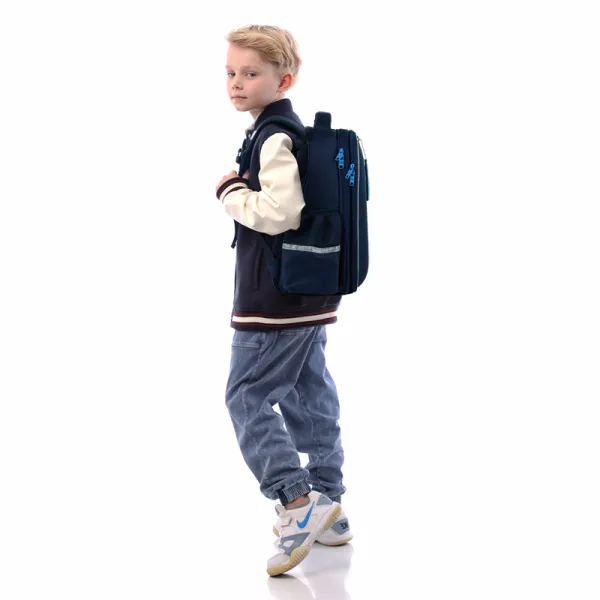 Рюкзак шкільний підлітковий GoPack Education напівкаркасний 165M Level Up (GO25-165M-7) - Фото 17