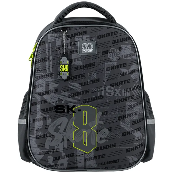 Рюкзак шкільний підлітковий GoPack Education напівкаркасний 165M Skate (GO25-165M-8) - Фото 2