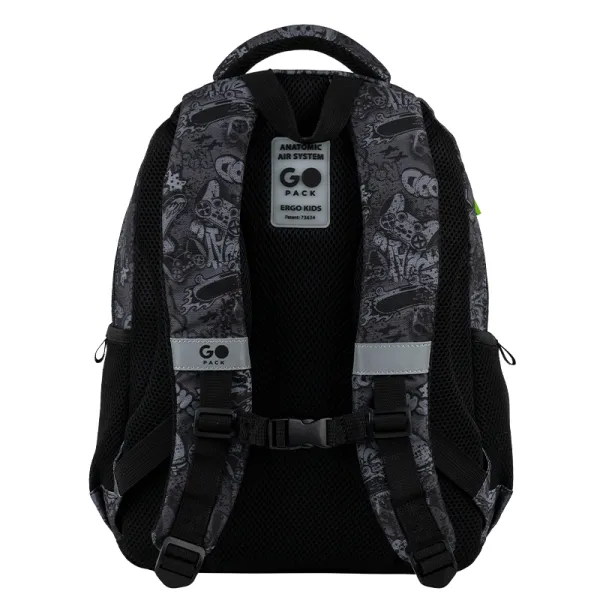 Рюкзак шкільний підлітковий GoPack Education 182M Wow Skate (GO26-182M-7) - Фото 5