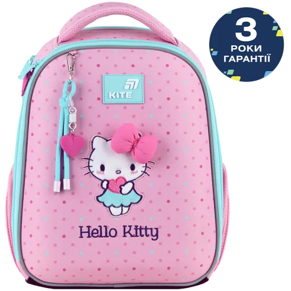 Рюкзак школьный подростковый Kite Education каркасный 555 HK-1 (HK26-555S-1) - Фото 2