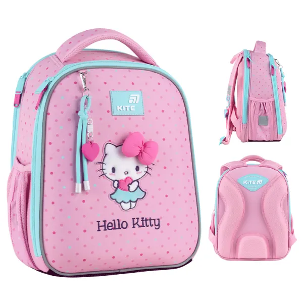 Рюкзак школьный подростковый Kite Education каркасный 555 HK-1 (HK26-555S-1) - Фото 1