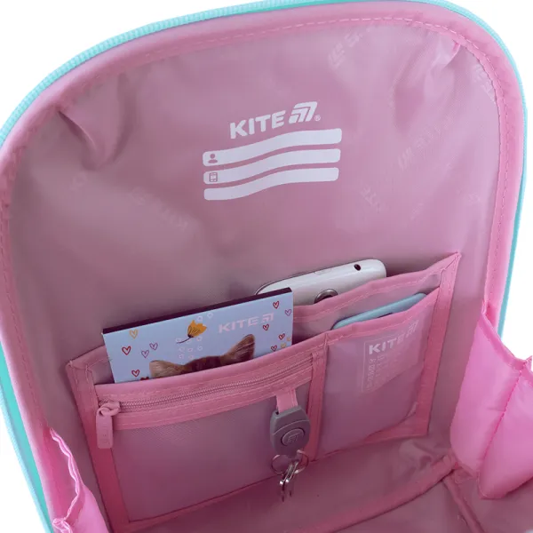 Рюкзак школьный подростковый Kite Education каркасный 555 HK-1 (HK26-555S-1) - Фото 9