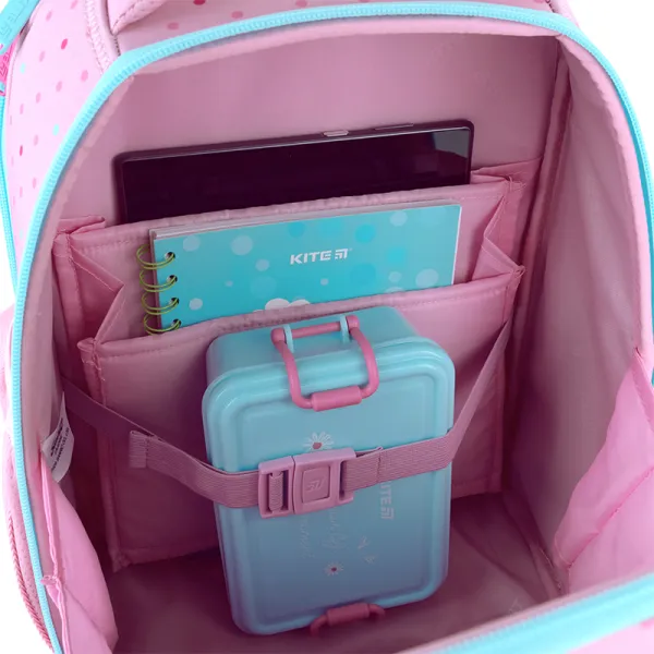 Рюкзак школьный подростковый Kite Education каркасный 555 HK-1 (HK26-555S-1) - Фото 11
