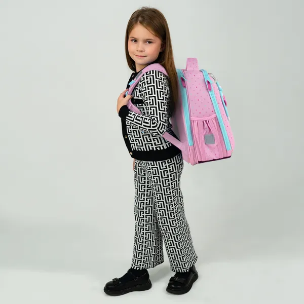 Рюкзак школьный подростковый Kite Education каркасный 555 HK-1 (HK26-555S-1) - Фото 17