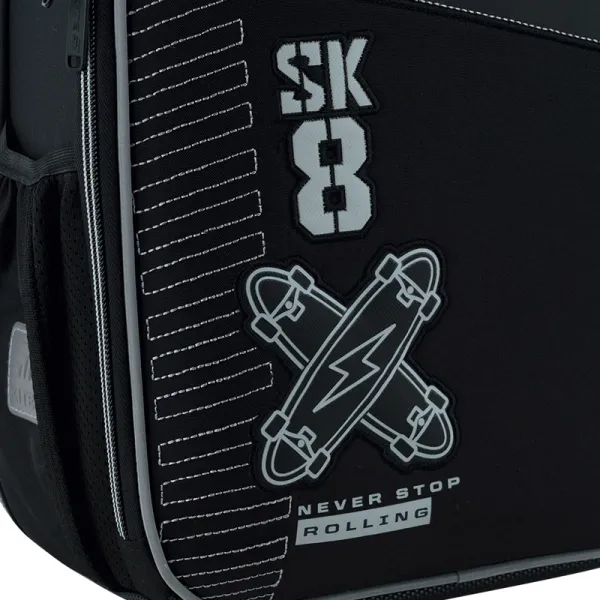 Рюкзак школьный подростковый Kite Education каркасный 555 Skate (K26-555S-7) - Фото 12