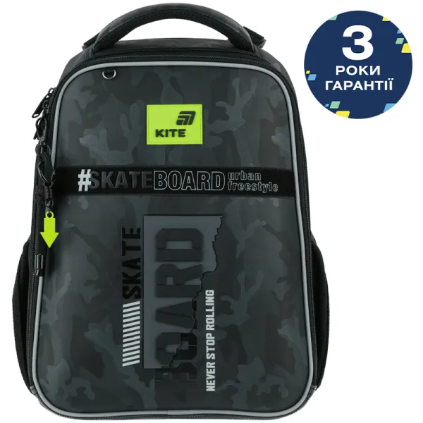 Рюкзак школьный подростковый Kite Education каркасный 531 SK8 Board (K26-531M-2) - Фото 3