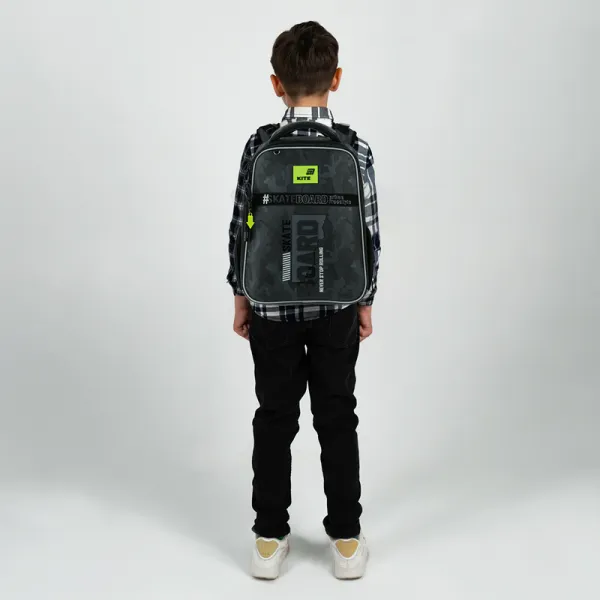 Рюкзак школьный подростковый Kite Education каркасный 531 SK8 Board (K26-531M-2) - Фото 17