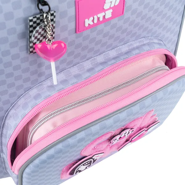 Рюкзак школьный подростковый Kite Education каркасный 556 Girl's Power (K26-556M-1) - Фото 8