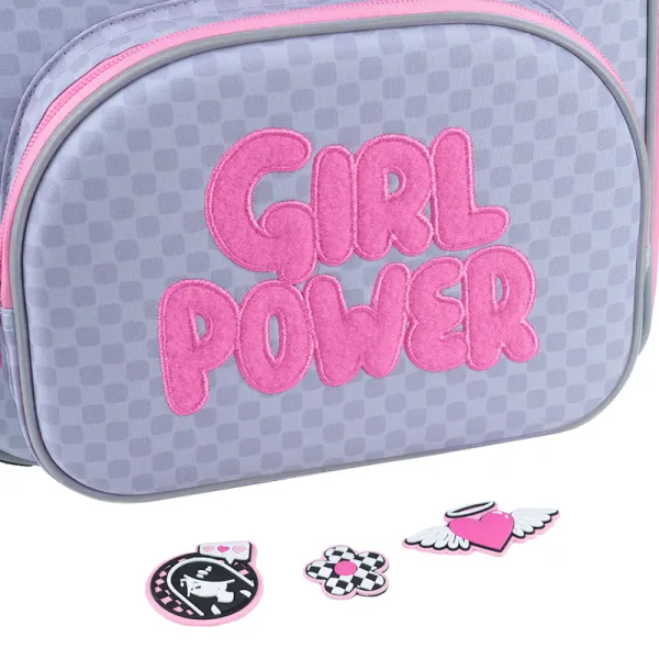 Рюкзак школьный подростковый Kite Education каркасный 556 Girl's Power (K26-556M-1) - Фото 14