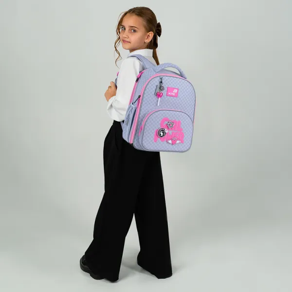 Рюкзак школьный подростковый Kite Education каркасный 556 Girl's Power (K26-556M-1) - Фото 16