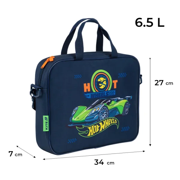 Шкільна текстильна сумка Kite A4, 1 відділення, 589 HW (HW26-589) - Фото 1
